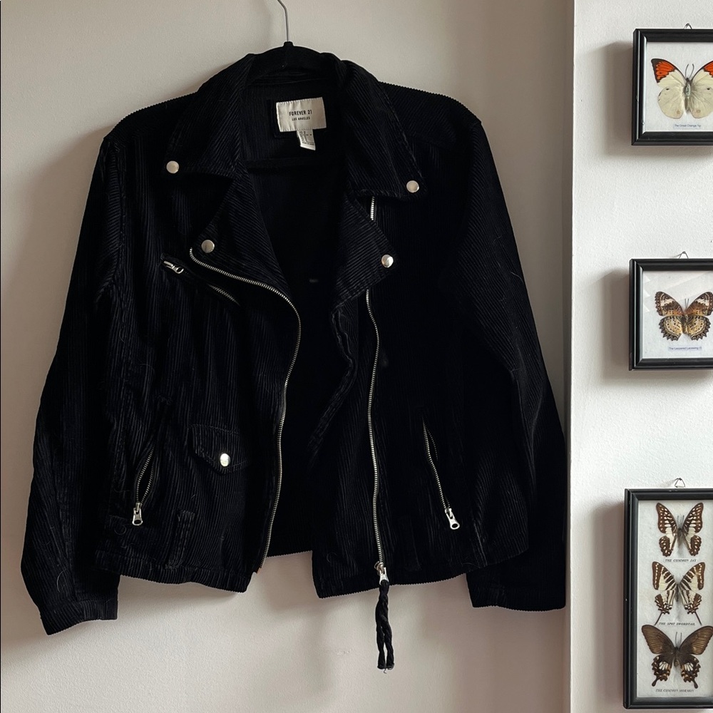 Forever 21 Black Leather Jacket